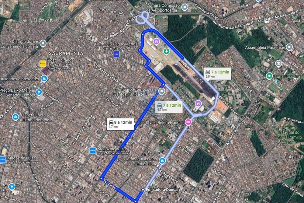 Apartamento - Alugar - Belém , Pará - Edifício Isadora Duncan Mapa.jpg - 720921083-40