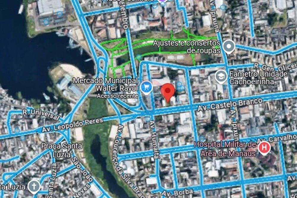 Terreno - Venda - Manaus , Amazonas - Mapa 7 de informação dos arredores do terreno 2610m2.jpg - 722051011-206