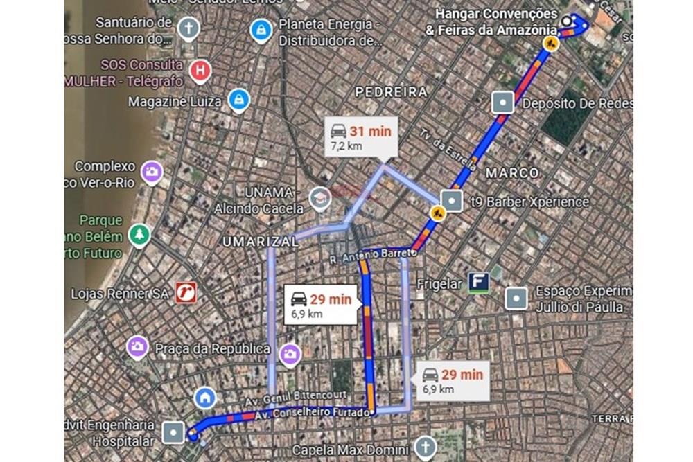 Apartamento - Alugar - Belém , Pará - distancia.jpg - 720921160-53