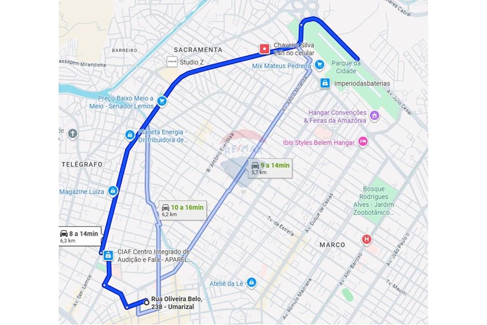 Apartamento - Alugar - Belém , Pará - Edifício Las Palmas Mapa.jpg - 720921083-36