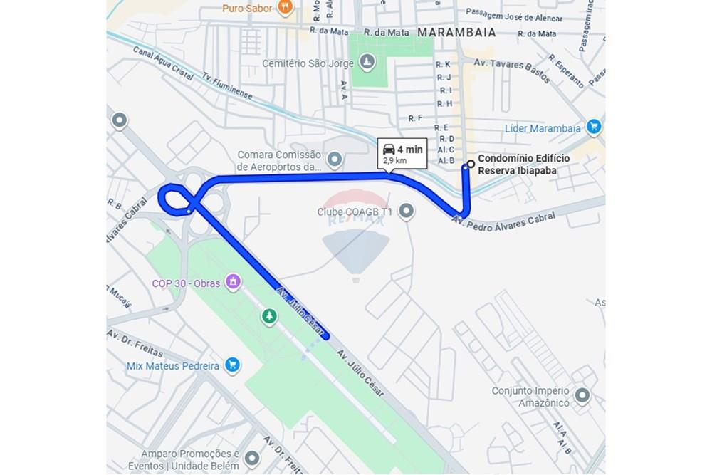 Apartamento - Alugar - Belém , Pará - Edifício Reserva Ibiapaba Mapa 002.jpg - 720921083-34