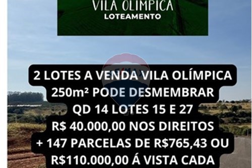 Venda-Terreno-Rua Alípio Resende de Araújo , s/n  - Vila Olímpica  - Prolongamento Jardim Aeroporto I , Franca , São Paulo , 14404095-780231051-23