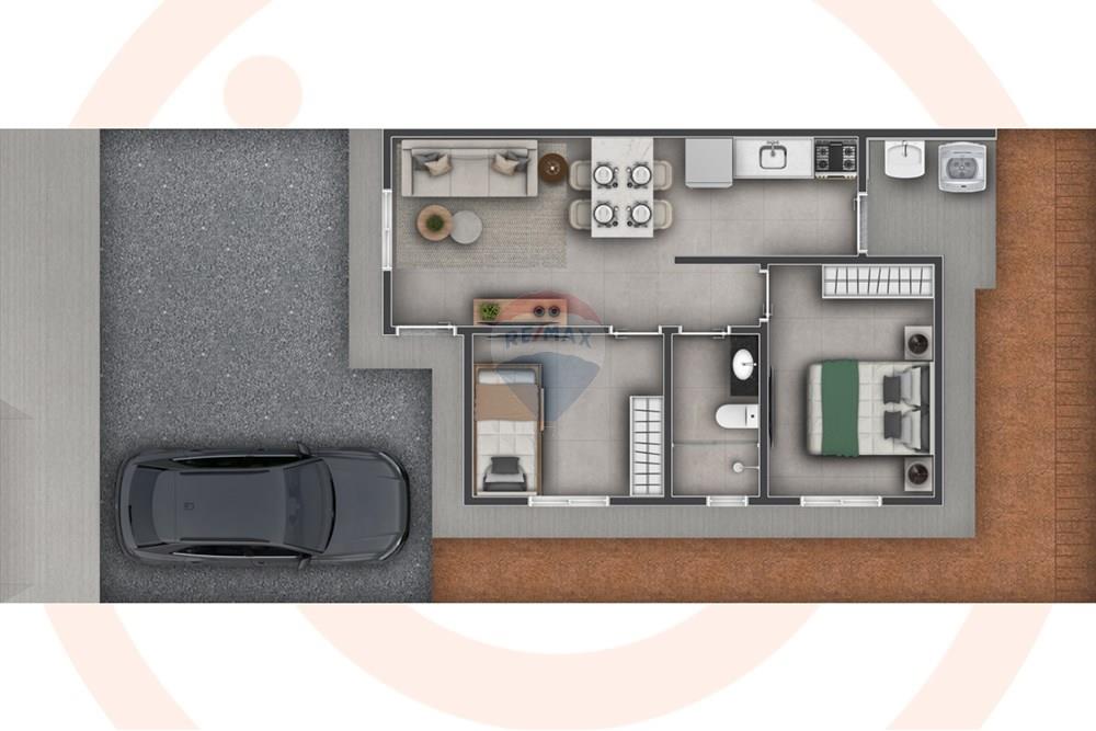 Casa de Condomínio - Venda - Jaboticabal , São Paulo - planta casa.jpg - 780201007-24