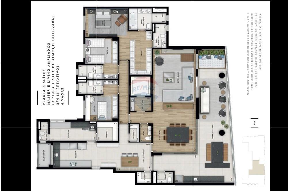 Apartamento - Venda - Ribeirão Preto , São Paulo - Planta 3x2.jpg - 780091100-2