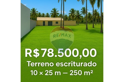 Venda-Terreno-Rua Professora Celia Teles Gonzaga , 113  - Em frente a pracinha  - Mosqueiro , Aracaju , Sergipe , 49009-539-850581003-1023