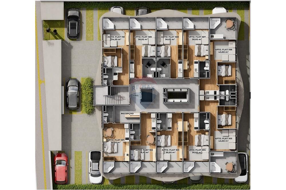 Apart Hotel/ Flat - Venda - Maragogi , Alagoas - HUMANIZADA-01-PRIMEIRO-ANDAR.jpg - 850291008-74