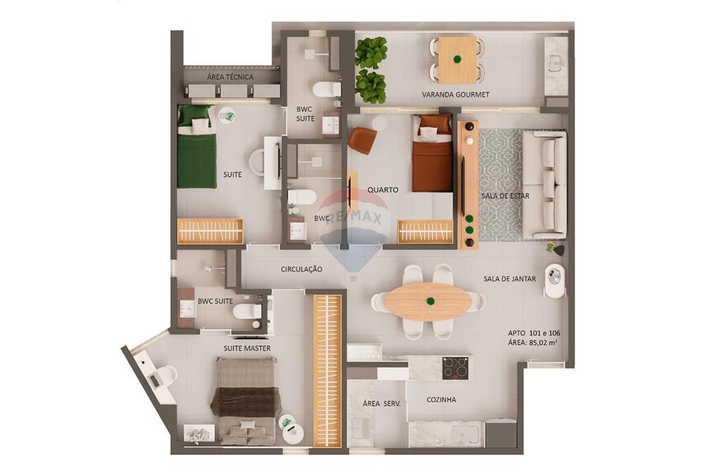 Apartamento - Venda - Caruaru , Pernambuco - 192ea3f1-fadf-4126-8bda-cdd1906dd326.jpg - 850161001-383