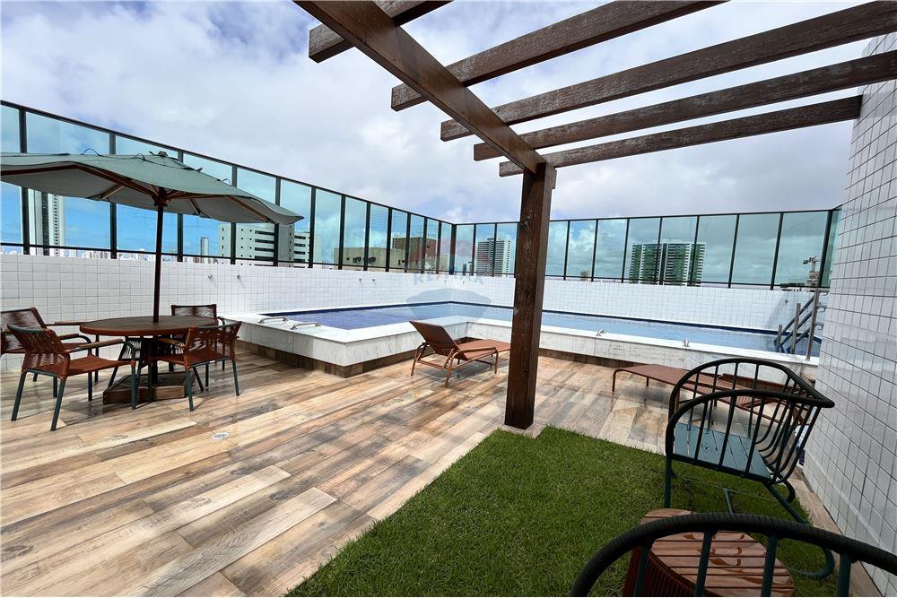 Apart Hotel/ Flat - Alugar - Recife , Pernambuco - Deck da piscina - 850171007-136