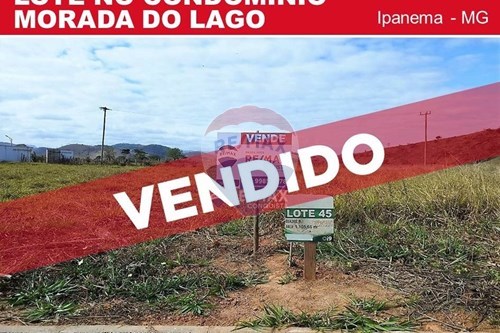 Venda-Terreno-Rua A , Lote 45  - Condominio Morado do Lago  - Centro , Ipanema , Minas Gerais , 36950000-870451004-86