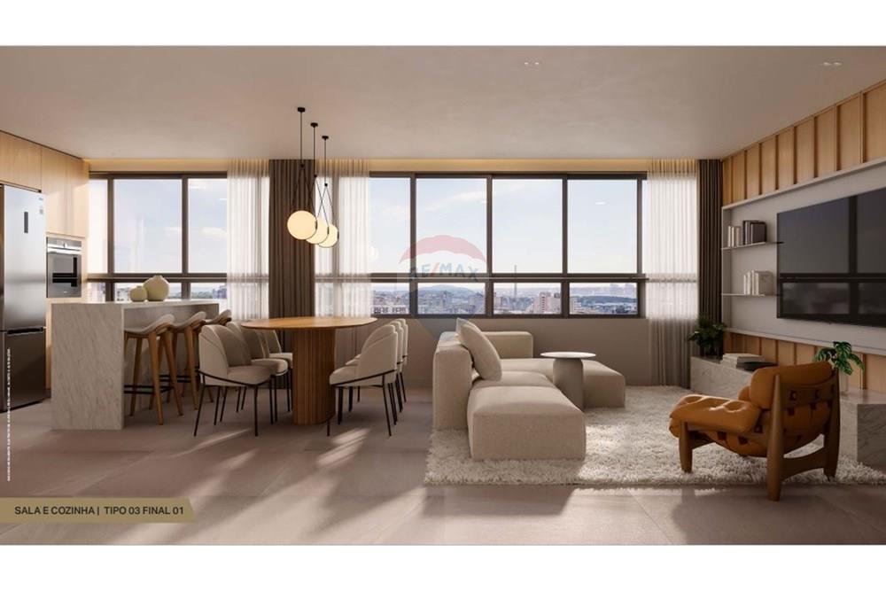 Apartamento - Venda - Belo Horizonte , Minas Gerais - Sala e cozinha final 03.JPG - 870251002-493