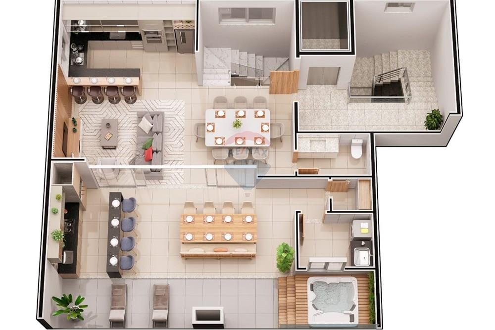 Cobertura - Venda - Ipatinga , Minas Gerais - planta dois.jpeg - 870711007-19