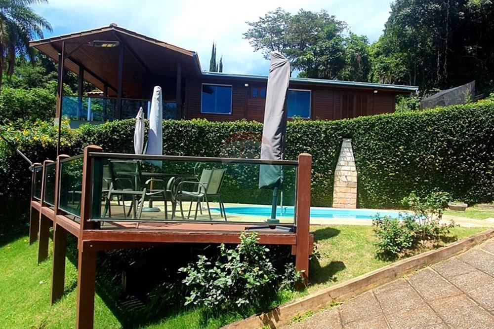 Casa de Condomínio - Venda - Nova Lima , Minas Gerais - Foto casa frente deck e piscina.jpeg - 870241097-27