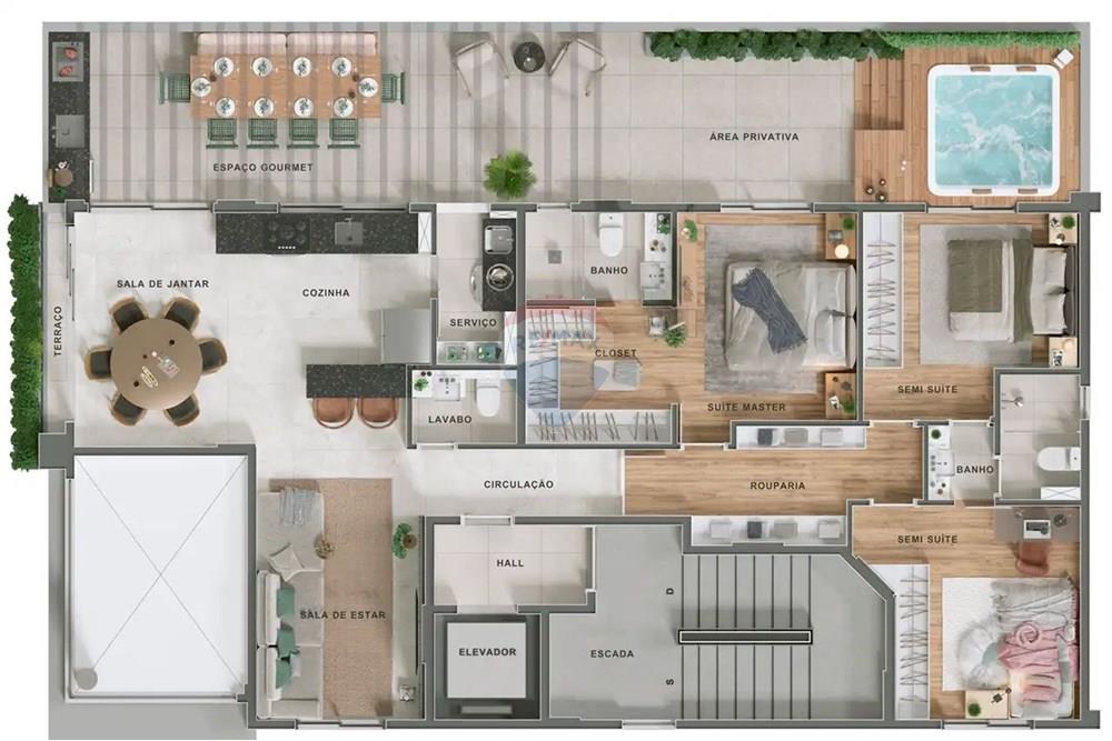 Apartamento - Venda - Belo Horizonte , Minas Gerais - 17 a privativa.jpeg - 870251106-21