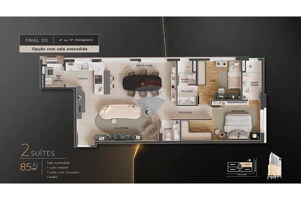 Apartamento - Venda - Belo Horizonte , Minas Gerais - 2.jpeg - 870251002-1044