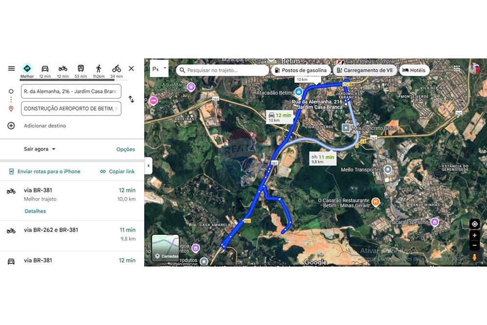 Terreno - Venda - Betim , Minas Gerais - Aeroporto.JPG - 870421122-6