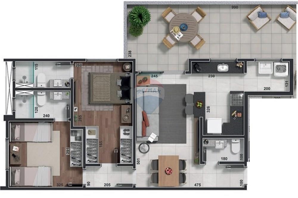 Apartamento - Venda - Belo Horizonte , Minas Gerais - PRIVATIVA 302 2 QUARTOS.jpg - 870251002-515