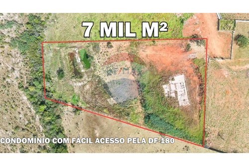 Venda-Terreno-Condomínio Bello Vale Setor Alexandre Gusmão Incra , 09  - DF-180  - Zona Rural , Ceilandia , Distrito Federal , 72701991-880411033-17