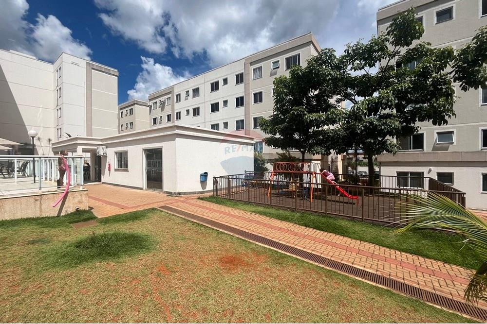 Apartamento - Venda - Valparaíso de Goiás , Goiás - Belle Horizonte - Playground e salão.jpeg - Jardim Externo - 880231186-3