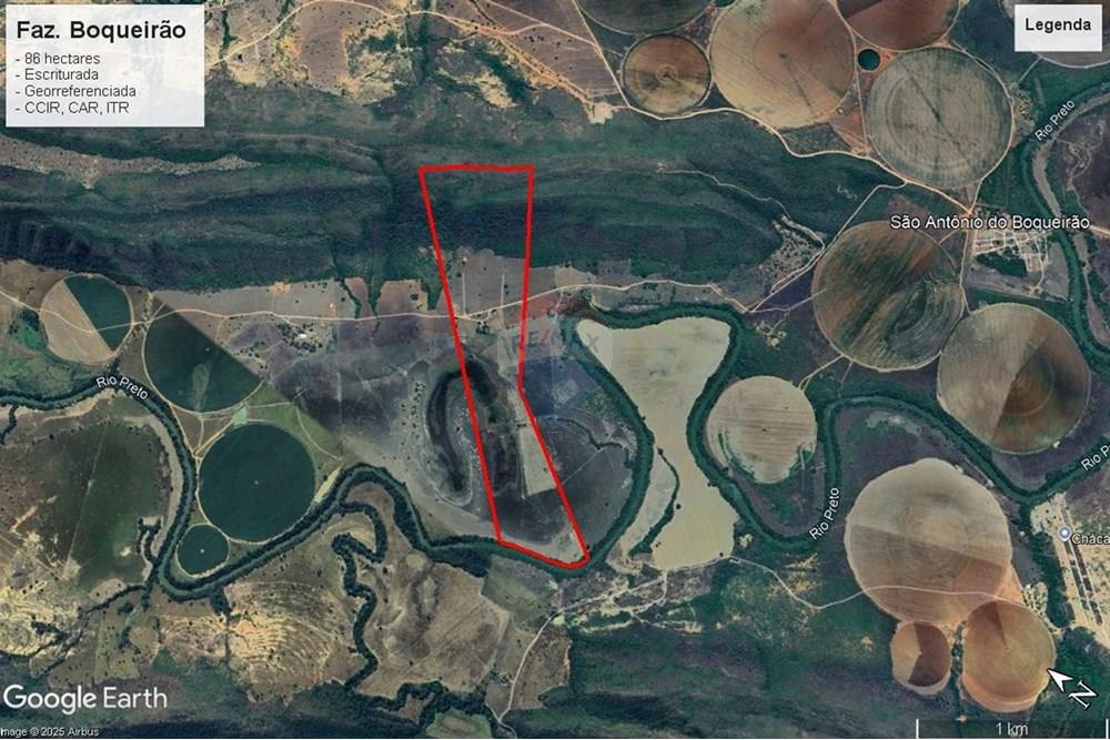 Chácara / Sítio / Fazenda - Venda - Unaí , Minas Gerais - Googel Earth - Faz. Boqueirão.jpg - Jardim Externo - 880261133-87