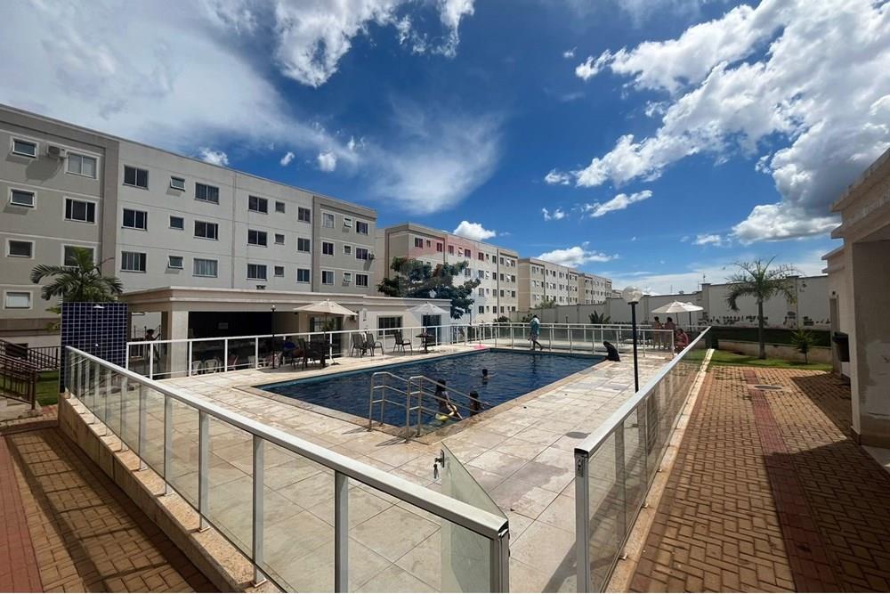 Apartamento - Venda - Valparaíso de Goiás , Goiás - Belle Horizonte - Piscina.jpeg - Jardim Externo - 880231186-3