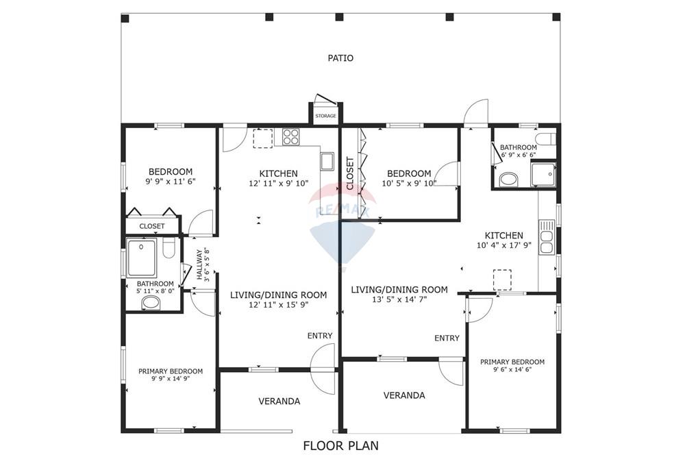 Villa - For Sale - Nikiboko, Bonaire, Bonaire - Floorplan NEW Kaya Bongo 12.jpg - 900171001-830